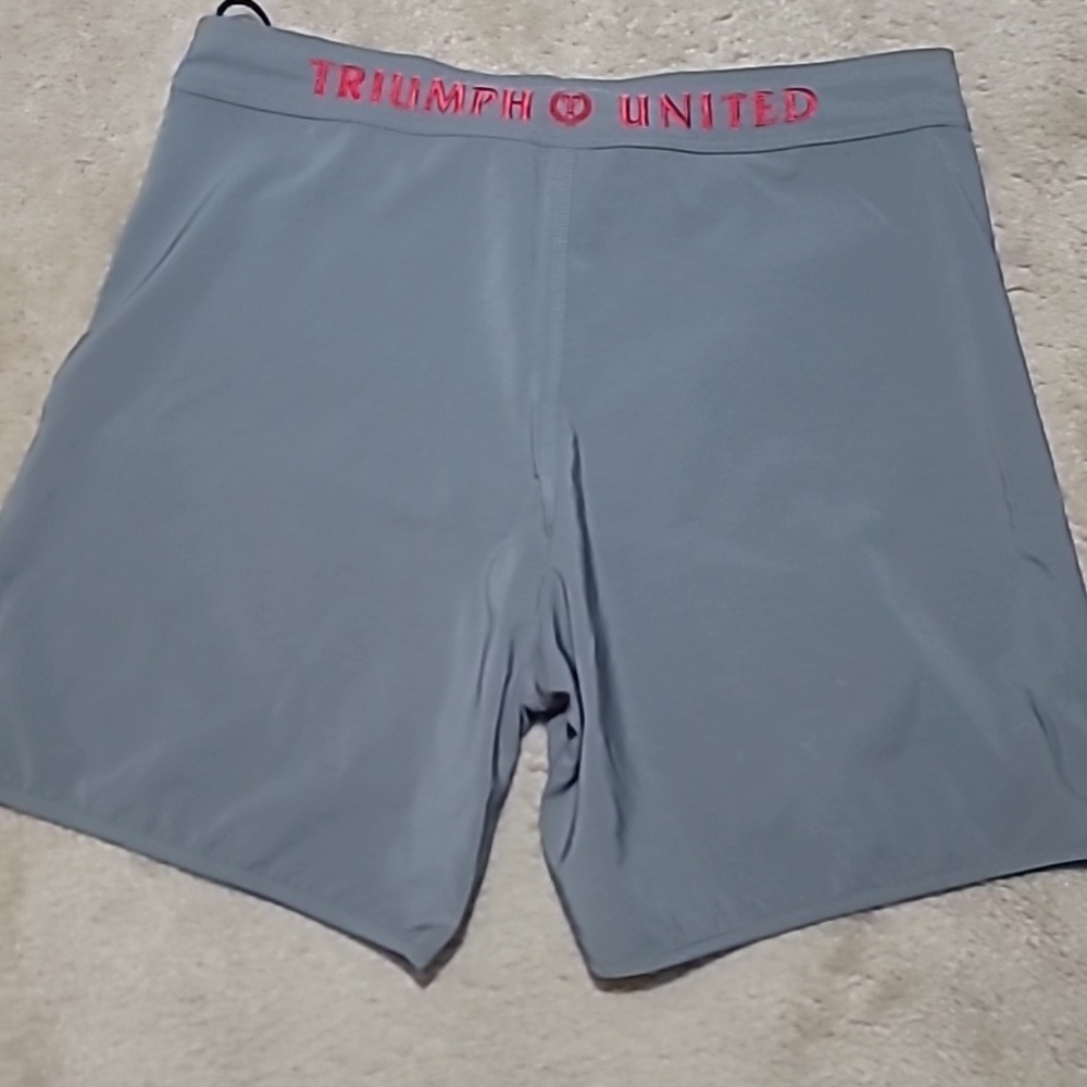 Triumph United Gray MMA Fighter Shorts - Picture 5 of 8